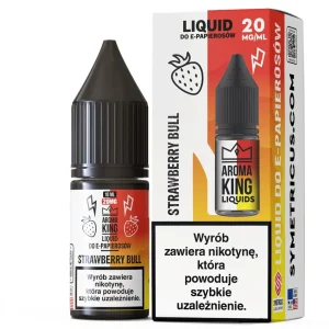 Aroma King LIQUID 10ml 20mg Strawberry Bull