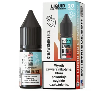 Aroma King LIQUID 10ml 20mg Strawberry ice
