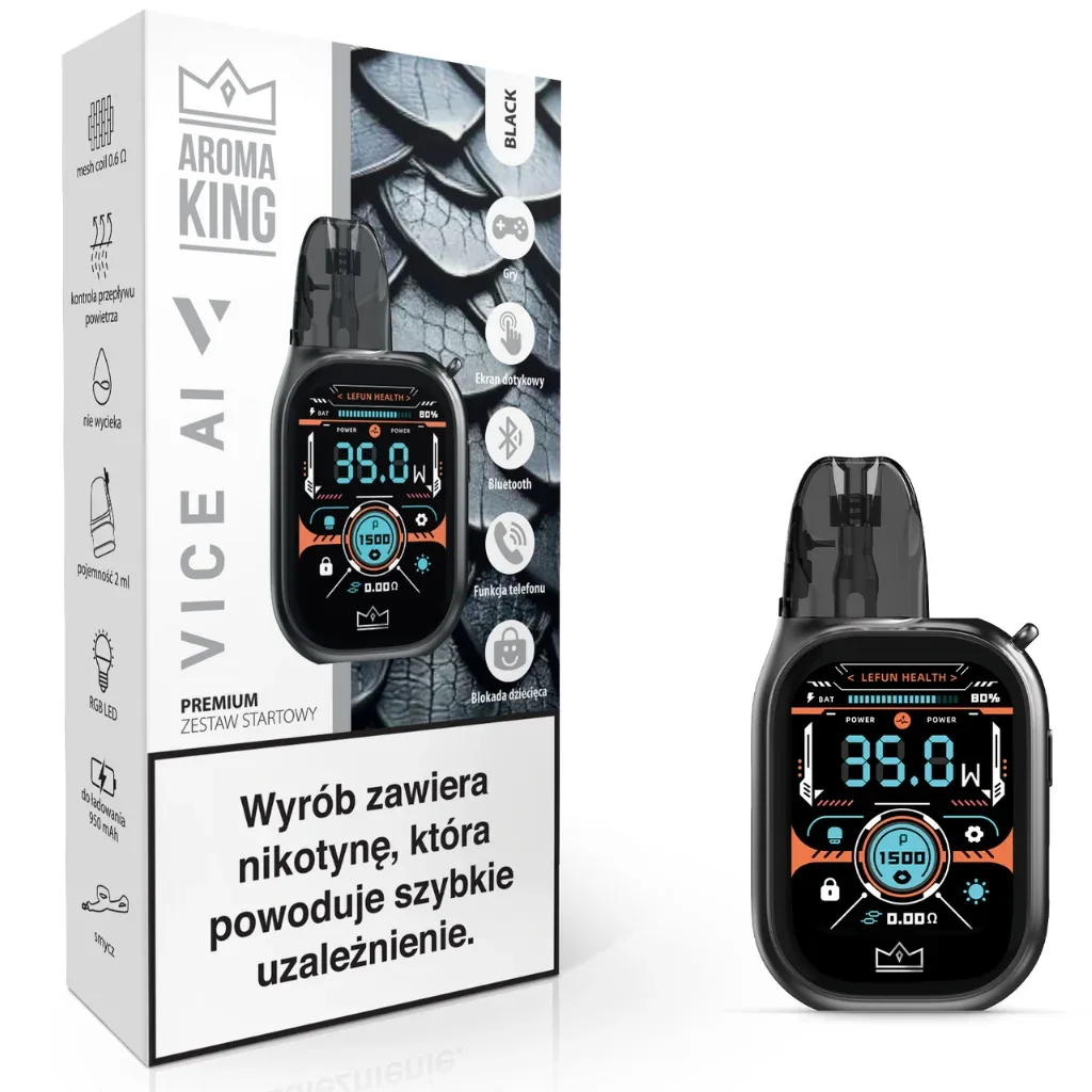 Aroma King VICE AI POD+Bateria 950mAh Black&Gunmet