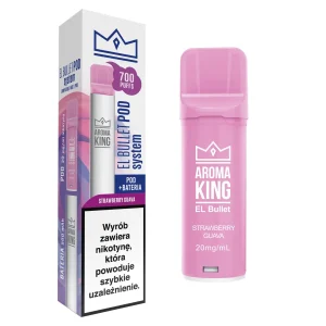 Aroma King Zestaw EL Bullet 20mg Strawberry Guava
