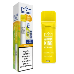 Aroma King Zestaw EL Bullet 700 20mg Banana Ice