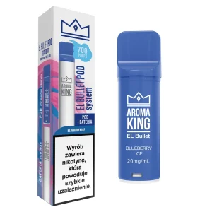 Aroma King Zestaw EL Bullet 700 20mg Blueberry Ice