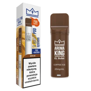 Aroma King Zestaw EL Bullet 700 20mg Coffe ice