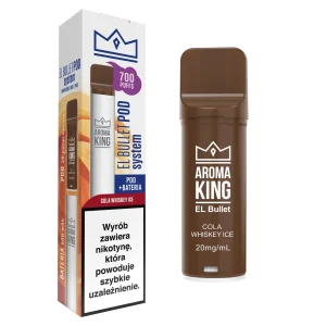 Aroma King Zestaw EL Bullet 700 20mg Cola Whisky