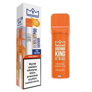 Aroma King Zestaw EL Bullet 700 20mg Orange vodka