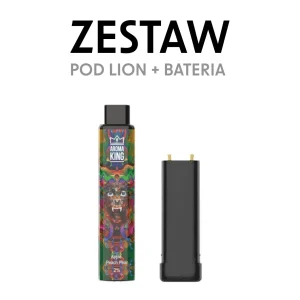 Aroma King Zestaw POD LION 20mg Apple Peach Pear