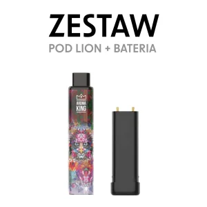 Aroma King Zestaw POD LION 20mg Grape Ice