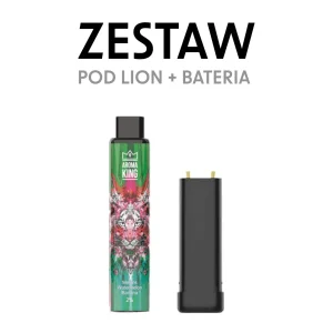 Aroma King Zestaw POD LION 20mg Melon Waterm Banan