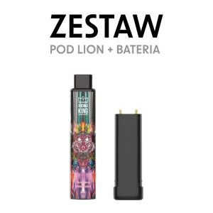 Aroma King Zestaw POD LION 20mg Strawberry Waterm