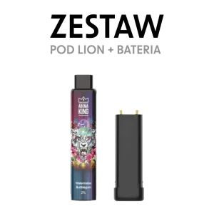 Aroma King Zestaw POD LION 20mg Waterm Bubble Gum