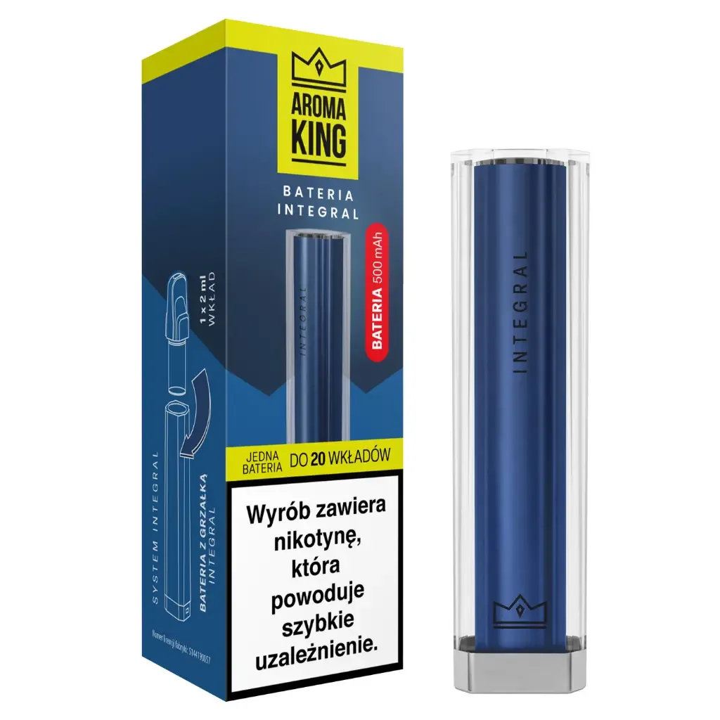 Bateria Aroma King 500mAh Navy Blue