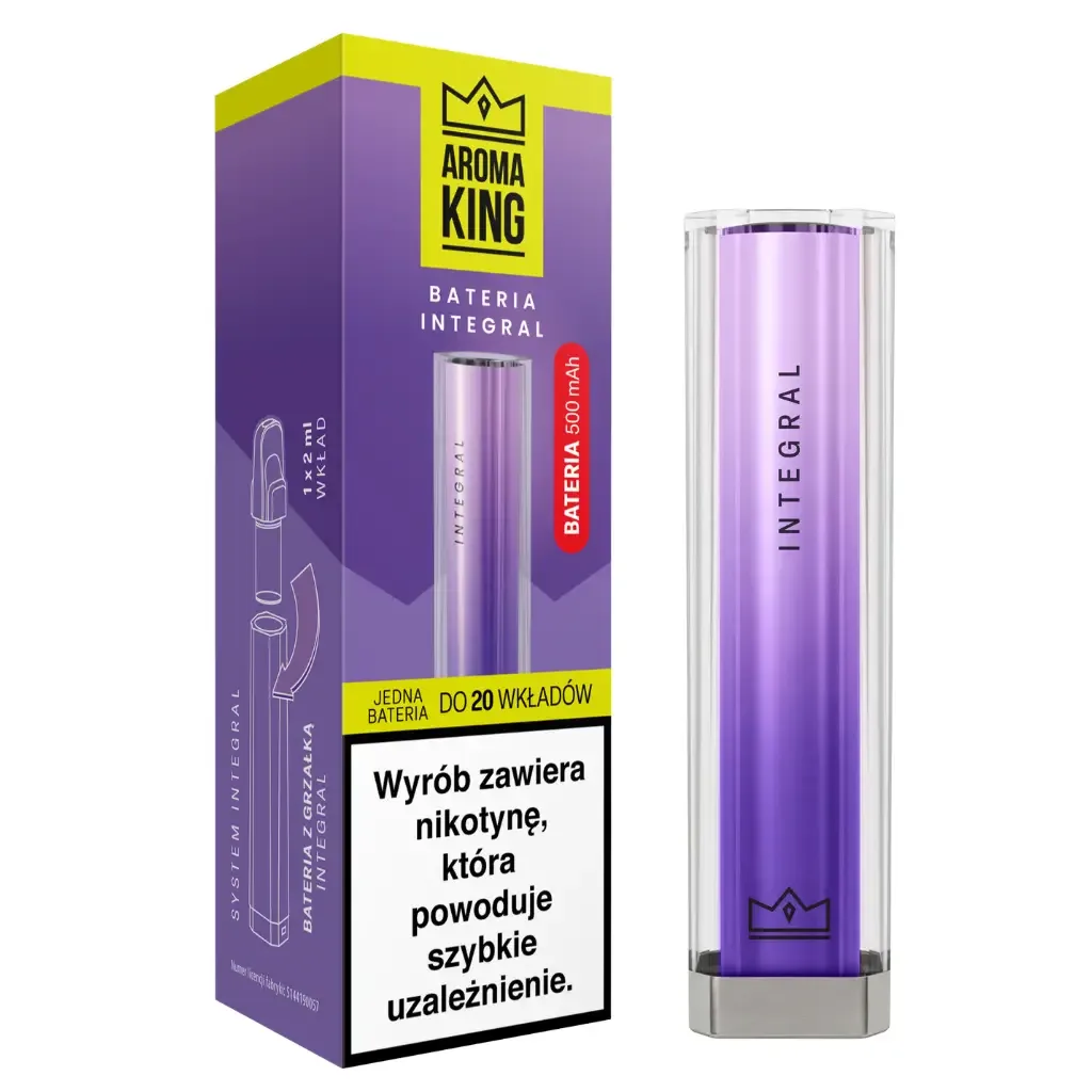 Bateria Aroma King 500mAh Purple
