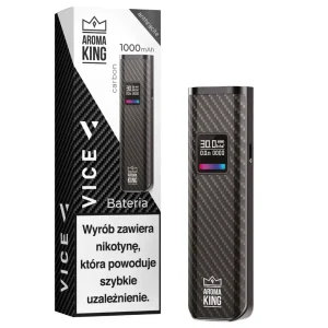 Bateria Aroma King Vice 1000 mAh Carbon Black