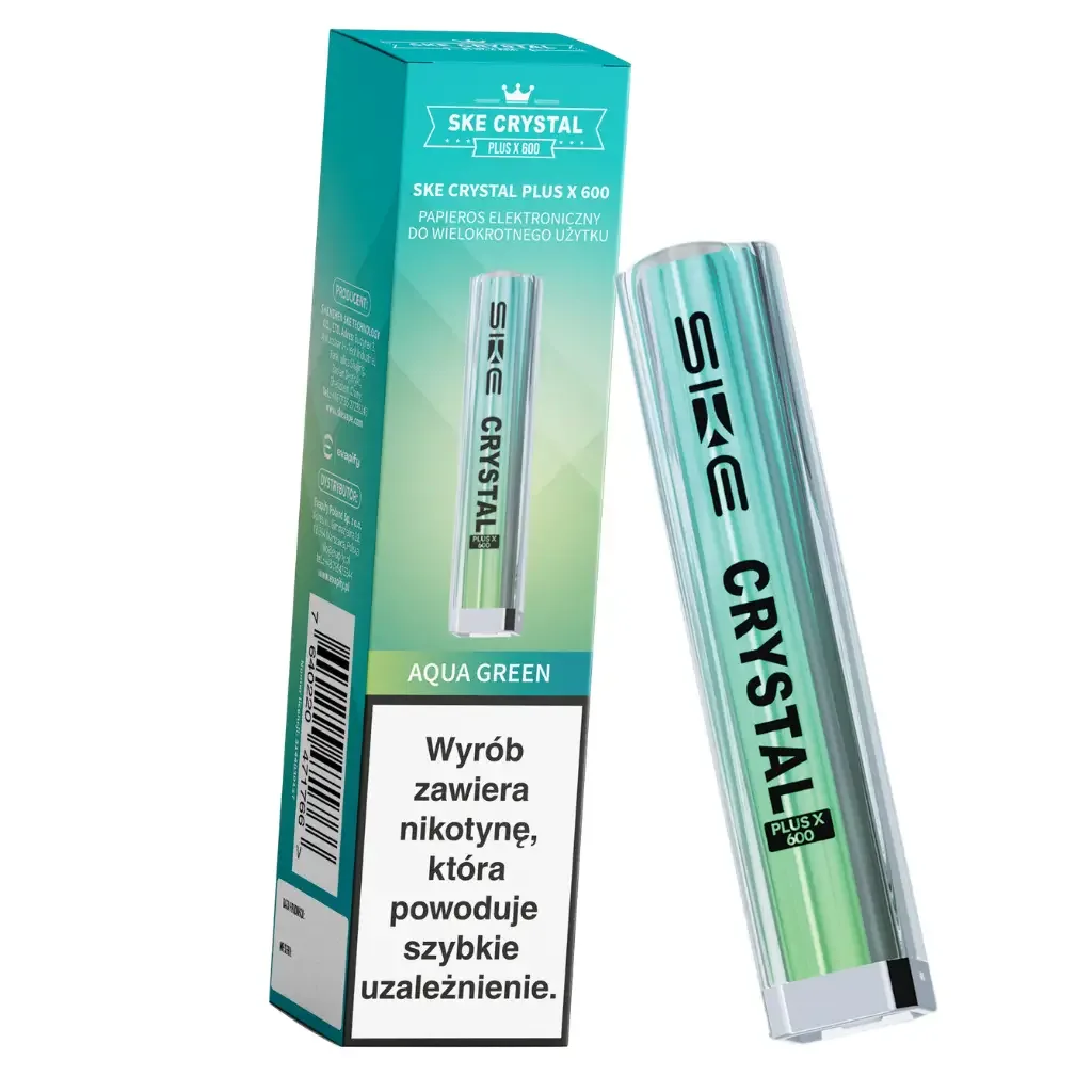 Bateria Crystal Plus x 600 Aqua Green 400mAh