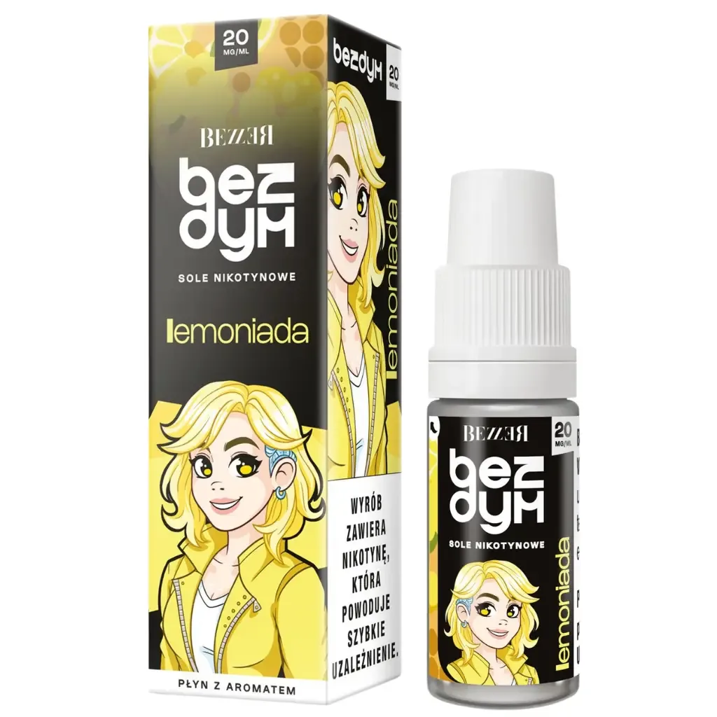 Bezzer Bezdym Liquid 10ml 20mg Lemoniada