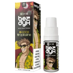 Bezzer Bezdym Liquid 10ml 20mg Owoce Tropikalne