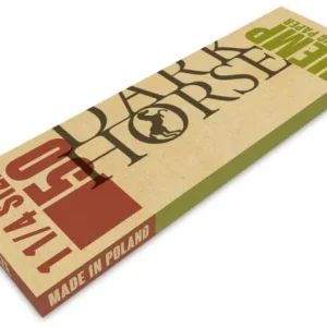 Bibułki DARK HORSE 1 i 1/4 Hemp Bio + filtry13,5g