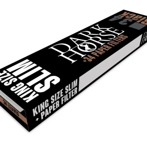 Bibułki DARK HORSE King Size Black 14g + Filtry