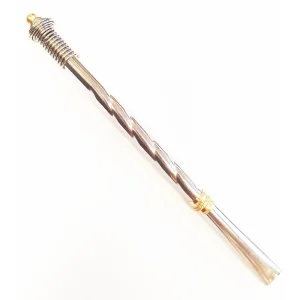 Bombilla metalowa Skrecona 16,5cm