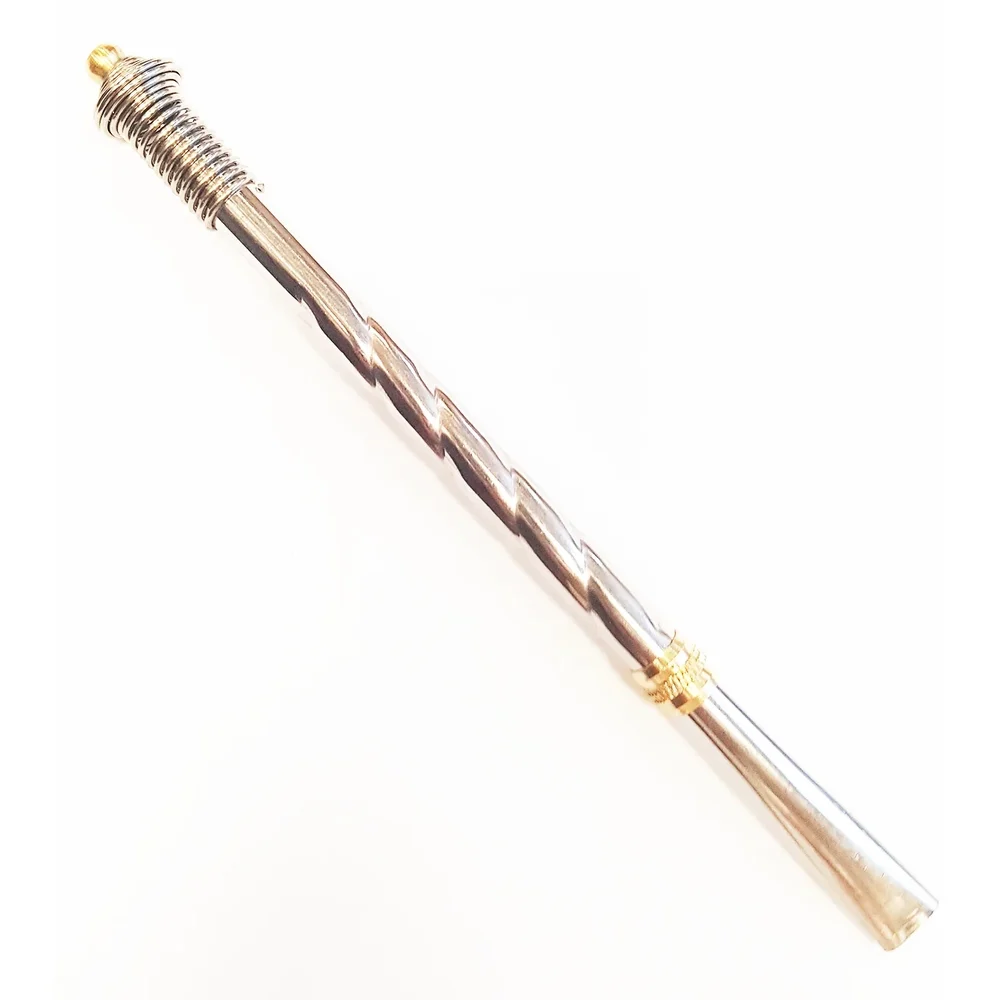 Bombilla metalowa Skrecona 16,5cm