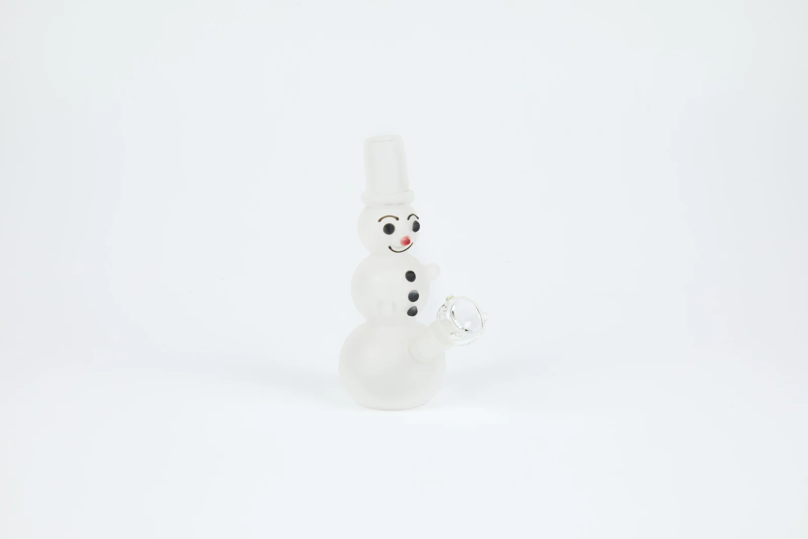 Bongo Szklane Atomic Glass Bong 18cm Snowman