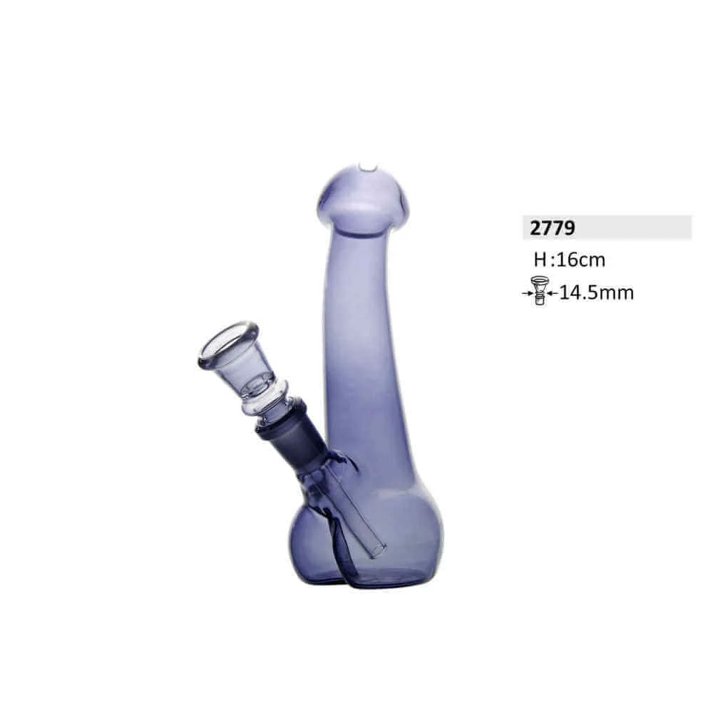 Bongo Szklane Bullet Blue Dick 16cm