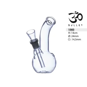 Bongo Szklane Bullet Kugel 14cm