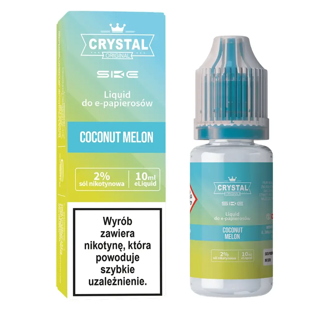 CRYSTAL LIQUID 10ml 20mg Coconut Melon