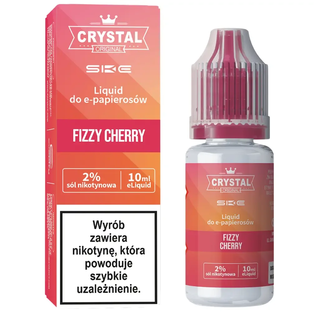 CRYSTAL LIQUID 10ml 20mg Fizzy Cherry