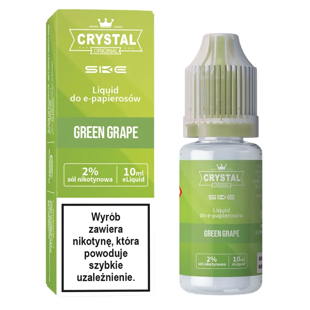 CRYSTAL LIQUID 10ml 20mg Green Grape