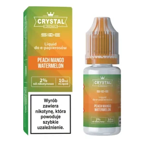 CRYSTAL LIQUID 10ml 20mg Peach Mango Watermelon