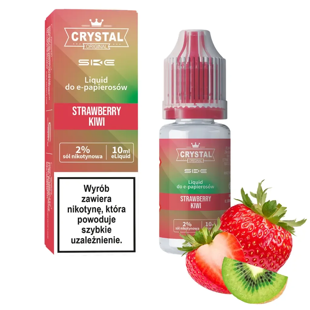 CRYSTAL LIQUID 10ml 20mg Strawberry Kiwi