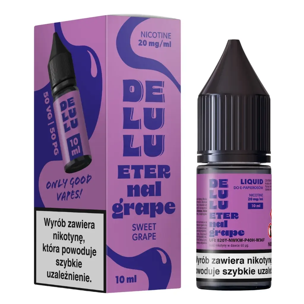 Delulu LIQUID 10ml 20mg Eternal Grape
