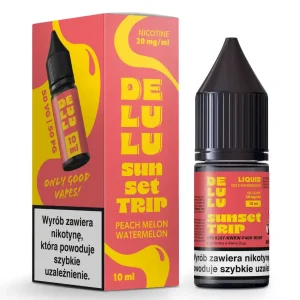 DELULU Liquid 10ml 20mg Sunset Trip / Peach Melon