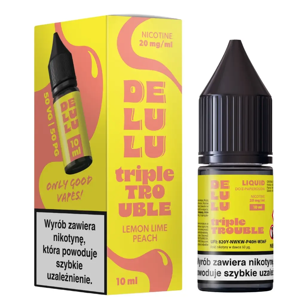 Delulu LIQUID 10ml 20mg Triple Trouble
