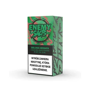 Enemy Salts Zielona Herbata 18 mg/ml 10 ml