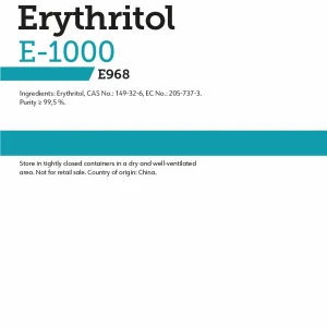 Erythritol E-1000 25 kg