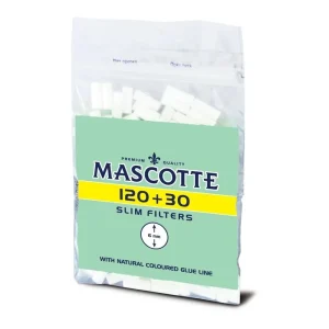 Filtry MASCOTTE Slim 6mm 150szt