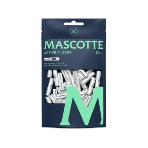 Filtry Węglowe Active Mascotte 6mm 50szt