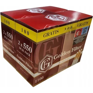 Gilzy Golden Filter 1100 sztuk