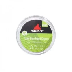 Hellvape - Ni80 Quad Core Fused Claptons Cewki prefabrykowane 0,14 惟