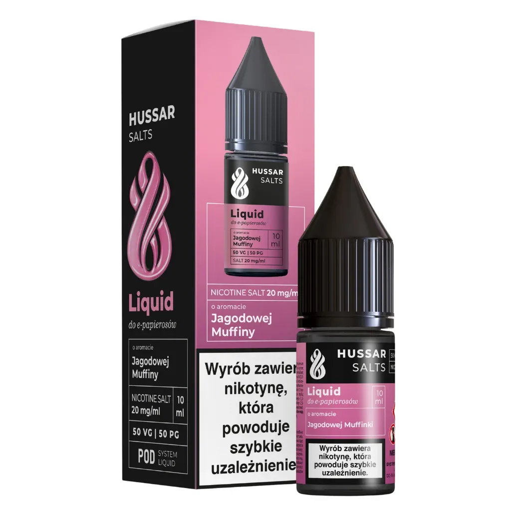 HUSSAR LIQUID 10ml 20mg Blueberry Muffin