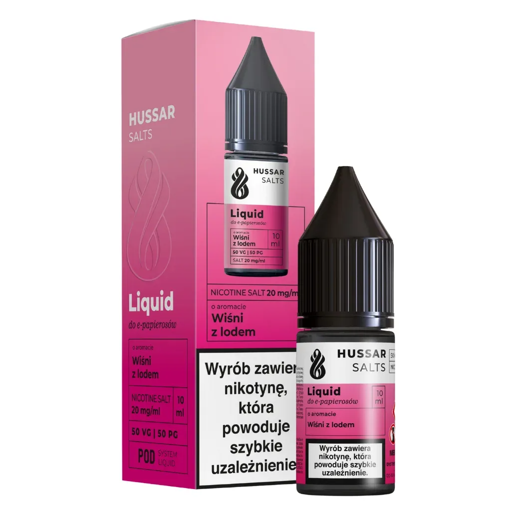 HUSSAR LIQUID 10ml 20mg Cherries With Ice