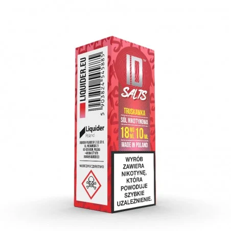 ID Salts Truskawka 18 mg/ml 10 ml - Image 2