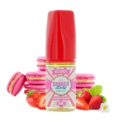 Koncentrat Dinner Lady - Strawberry Macaroon 30 ml