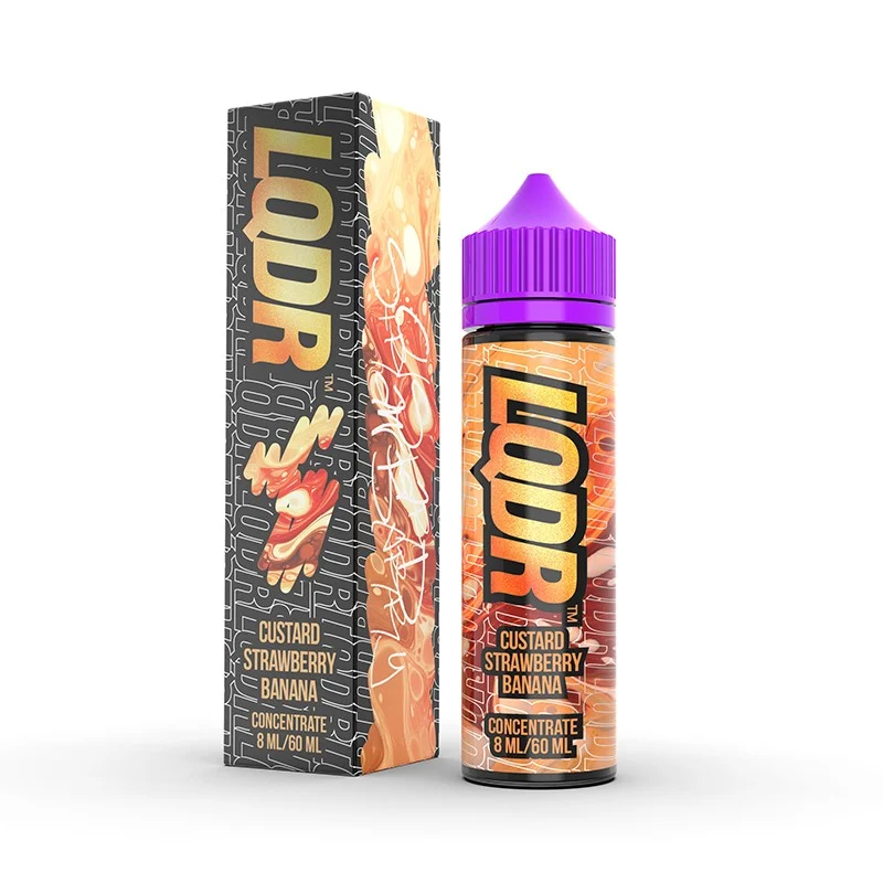 Koncentrat LQDR Custard Strawberry Banana 8/60