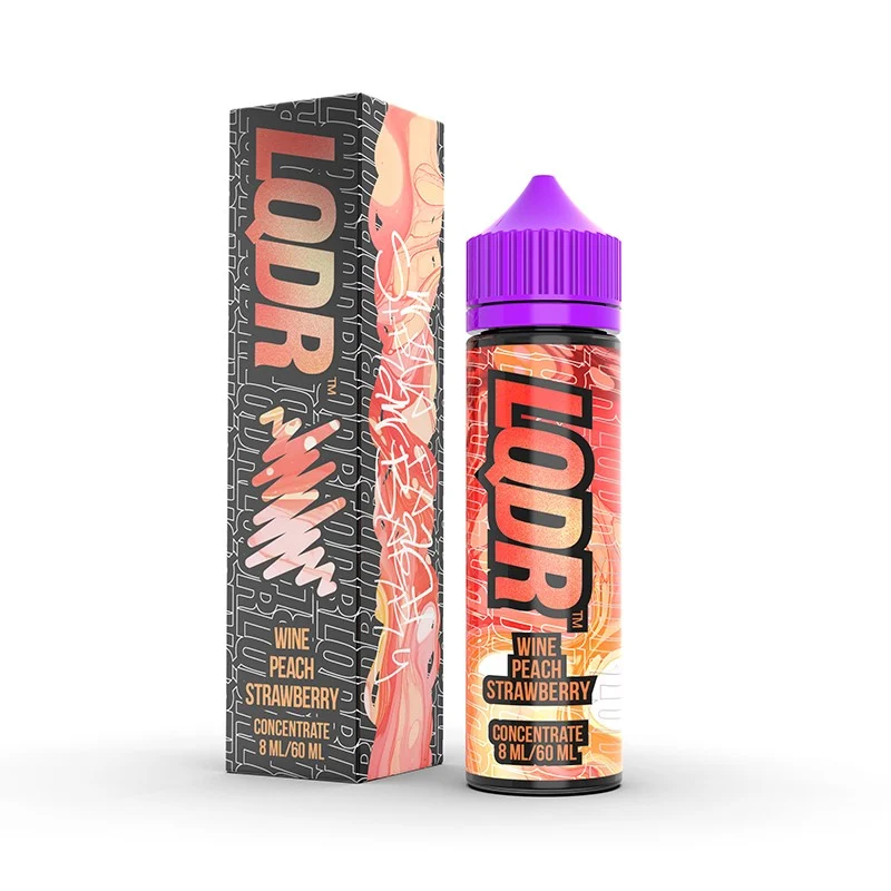 Koncentrat LQDR Wine Peach Strawberry 8/60