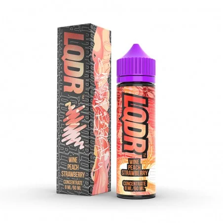 Koncentrat LQDR Wine Peach Strawberry 8/60 - Image 2