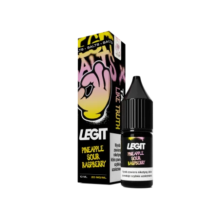 LEGIT Pineapple Sour Raspberry 20 mg/ml 10 ml - Image 2