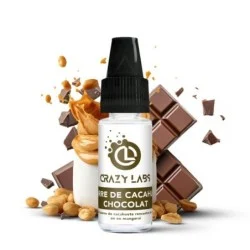 Liquid Crazy Labs 10ml - Beurre De Cacahuete Chocolat 6mg